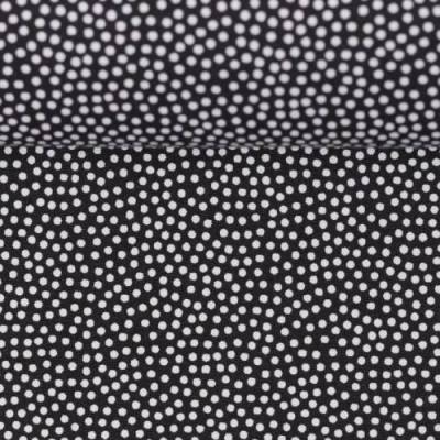 Swafing Baumwolle/Webware Dotty weiß/schwarz