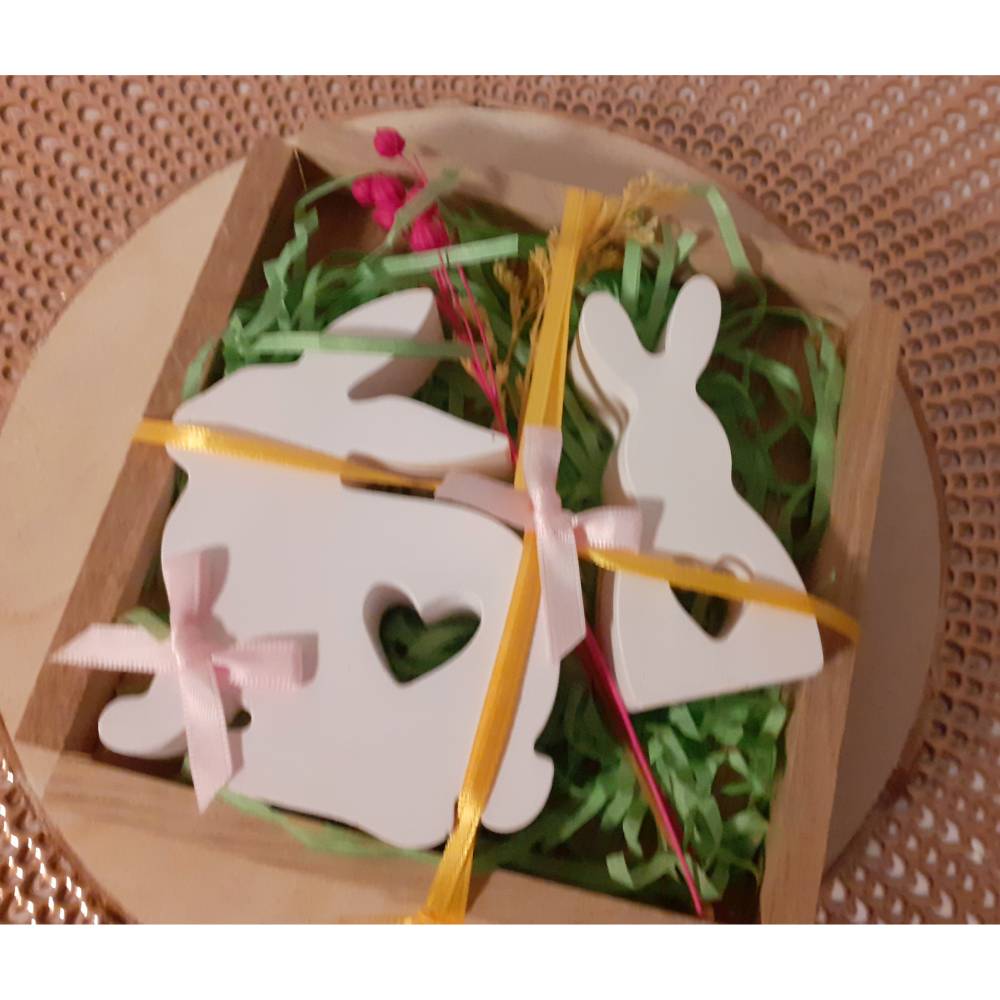 Geschenkset | Geschenk | Mitbringsel | Ostern | Frühling | Osterhase | Deko | Dekoration Bild 2