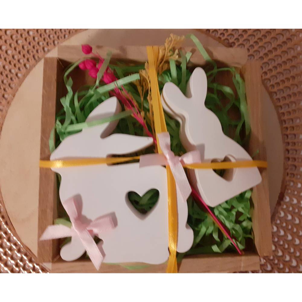 Geschenkset | Geschenk | Mitbringsel | Ostern | Frühling | Osterhase | Deko | Dekoration Bild 3