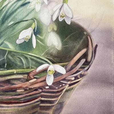 Aquarellbild 