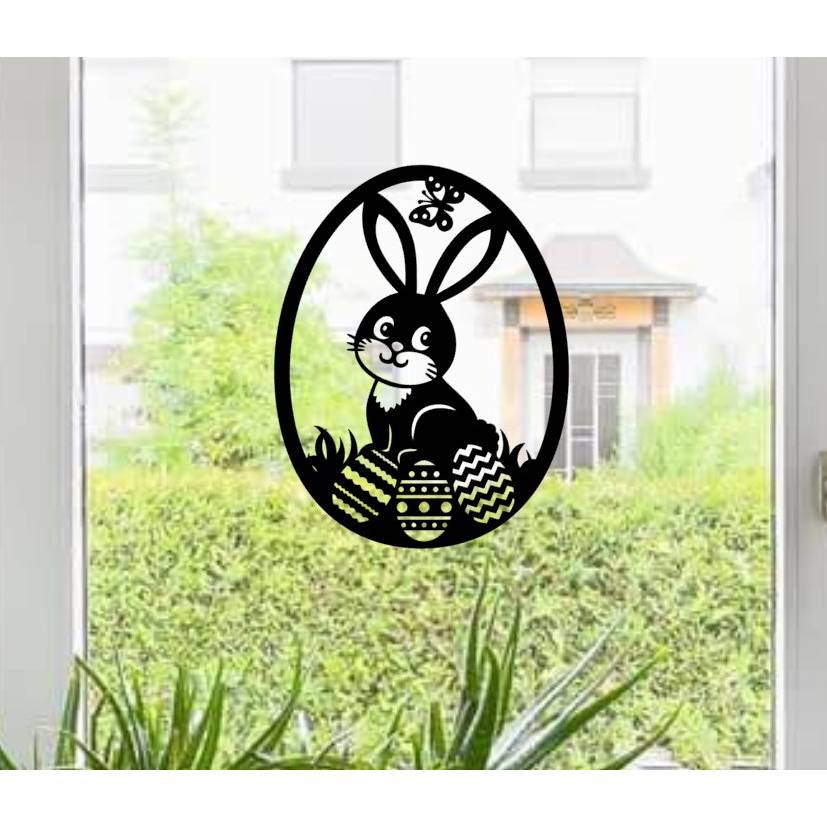 Osterhase mit Eiern SVG & DXF & STL Bild 2