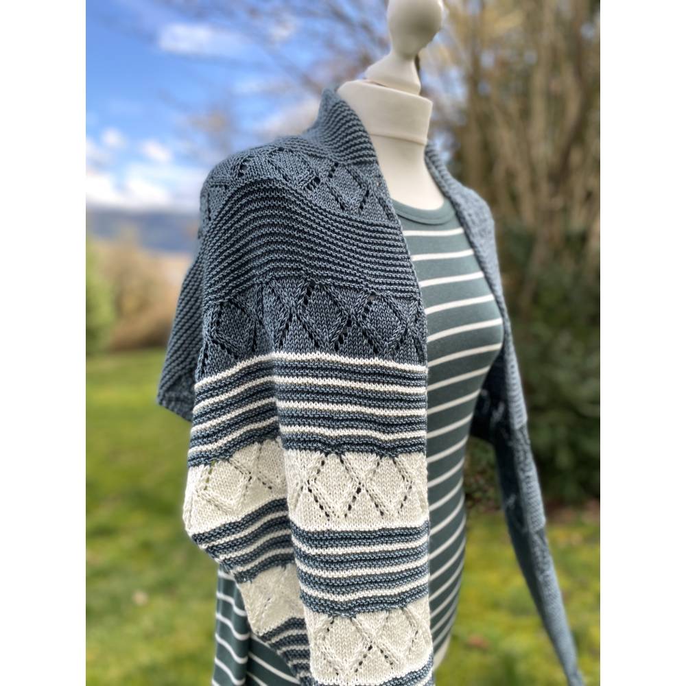 Strickanleitung Lizas Tuch Nordic Vibes Bild 1