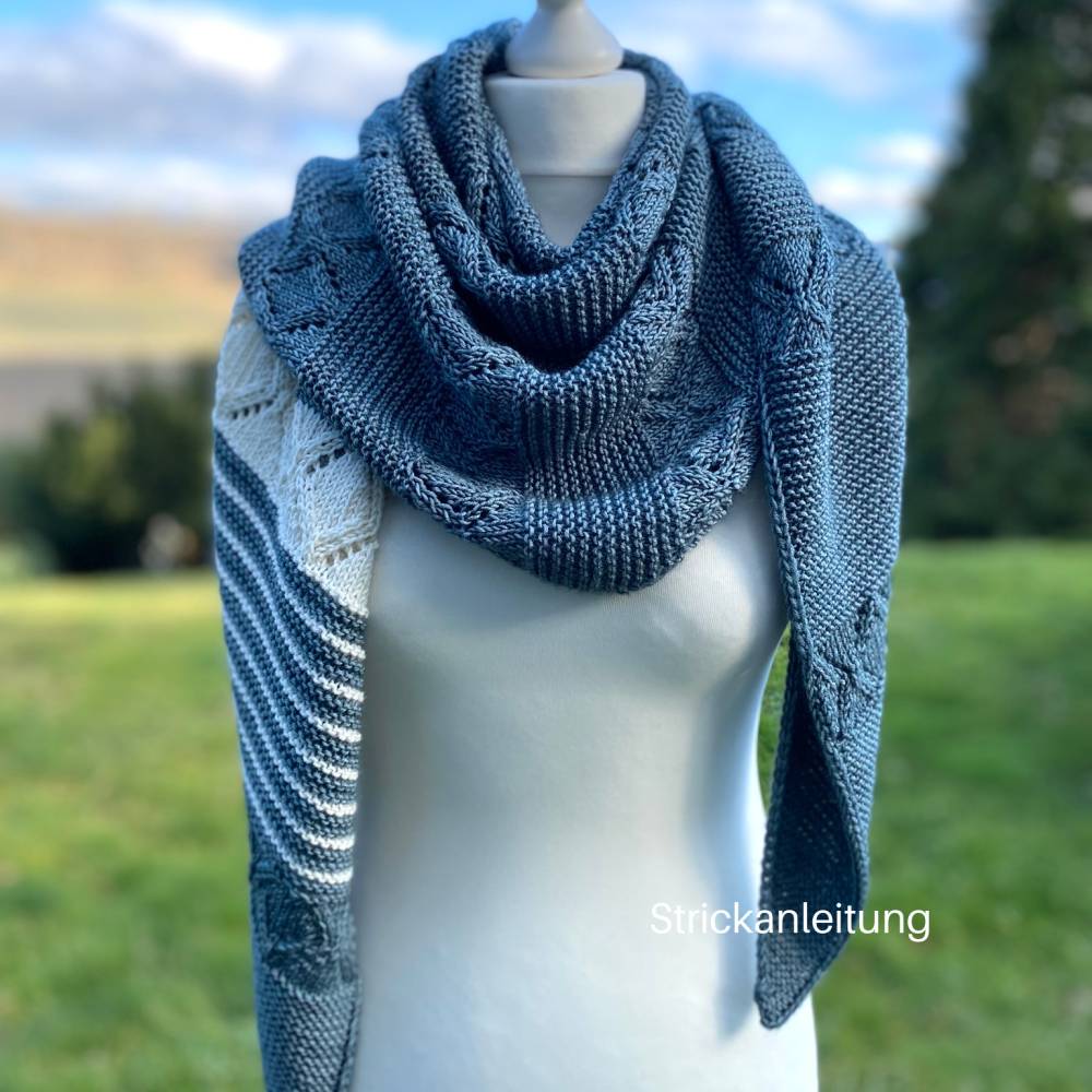 Strickanleitung Lizas Tuch Nordic Vibes Bild 4