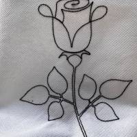 Stickdatei Set Rose 10x10 Anhänger plus 13x18