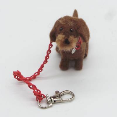 Autospiegel-Anhänger Dackel, Taschen- oder Rucksackanhänger, Dackel bewacht alles - kein Kinderspielzeug!