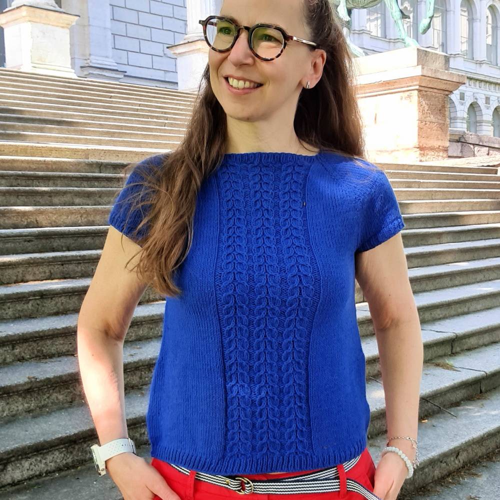 Strick-Anleitung Shirt POLU (DE) Bild 1