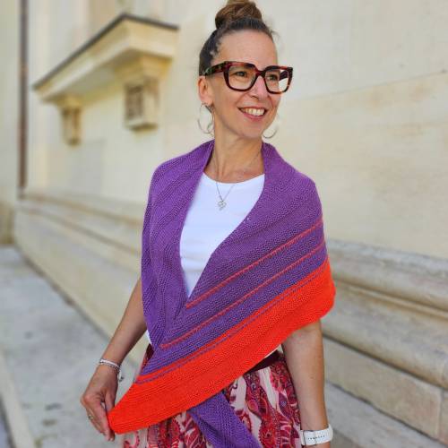 Strick-Anleitung Tuch NELU (DE)