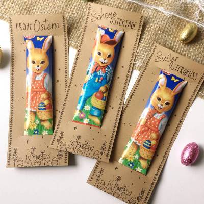 Druckvorlage Schokololly - Ostern - Tischdeko - Ostergeschenk - Gastgeschenk - ausdrucken - Mitbringsel - Geschenidee