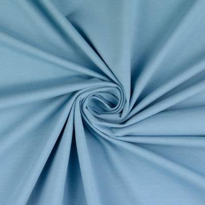 Jersey  Baumwolljersey UNI Einfarbig stahlblau Oeko-Tex Standard 100 (1m/11,-€)