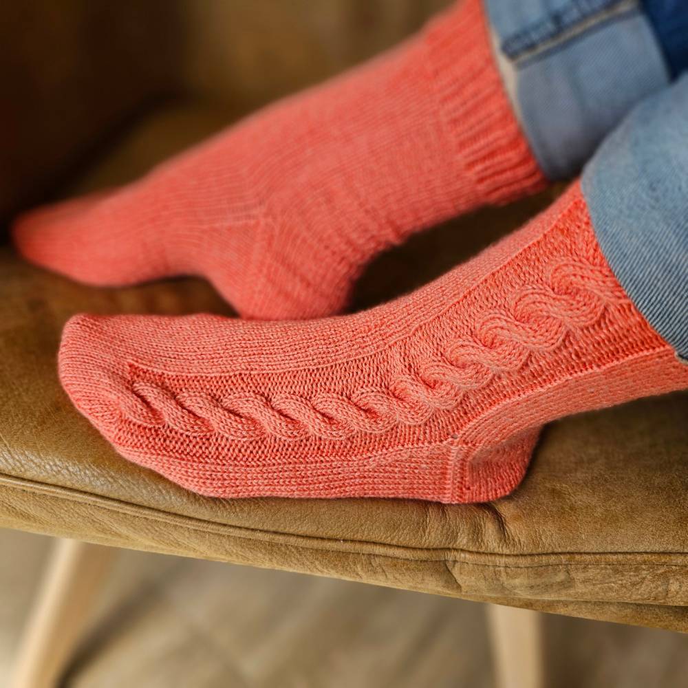 Strick-Anleitung Socken PLEKTO (DE) Bild 2