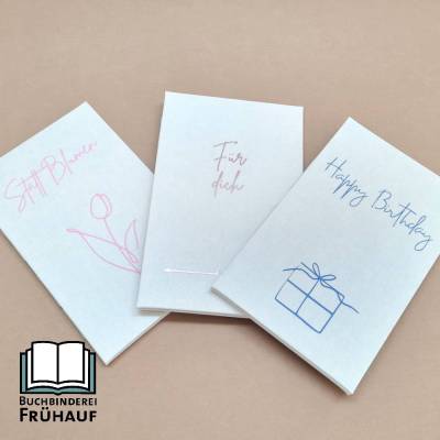 Zaubermappe Geldgeschenk – Magische Verpackung zum Geburtstag, Für dich, Statt Blumen