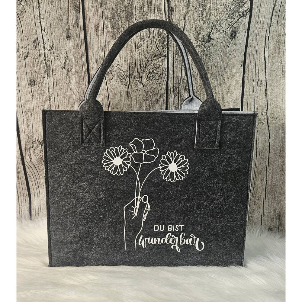 Wunderbar Copenhagen Tasche Schwarz Bild