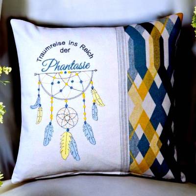 Traumfänger Stickdateien Set – 6 Motive & Sprüche für 16x26 und 20x30 Rahmen