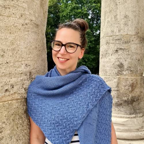 Strick-Anleitung Tuch SANTO (DE)