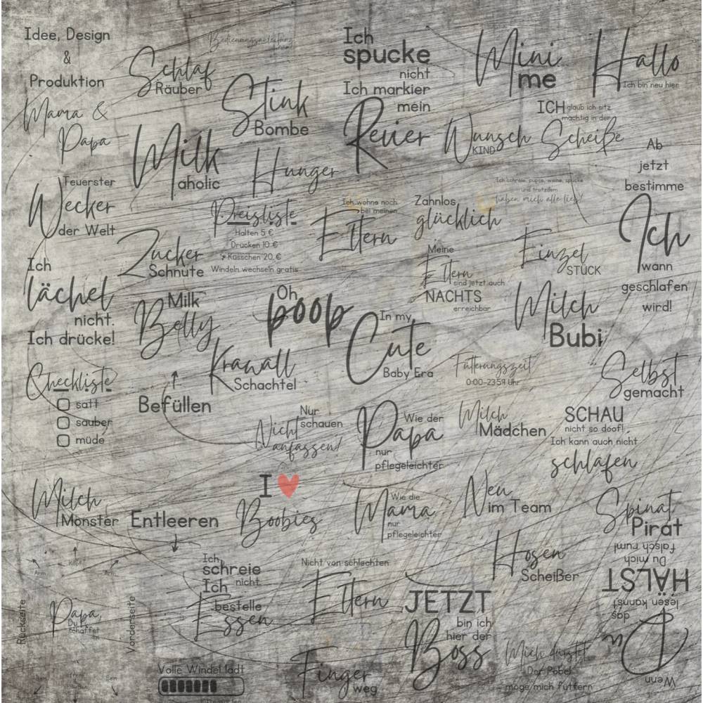 *Babybodys* Plotterdatei Set Bild 1