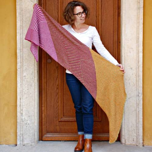 Strick-Anleitung Schal LISANNE (DE)