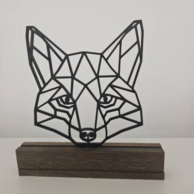 Aufsteller Fuchs geometrisch