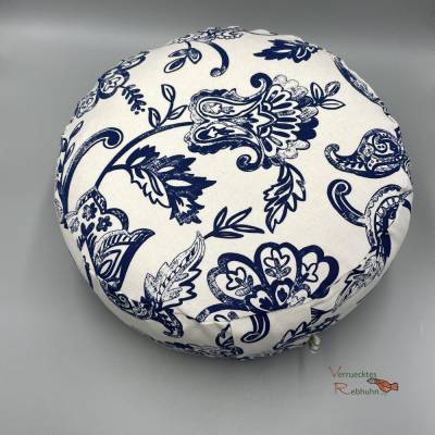 Yogakissen & Meditationskissen – Bio Dinkelspelz, abnehmbarer Bezug, 14 cm hoch