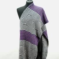 Strickanleitung Perplexis – Stola im Mosaikmuster einfach stricken