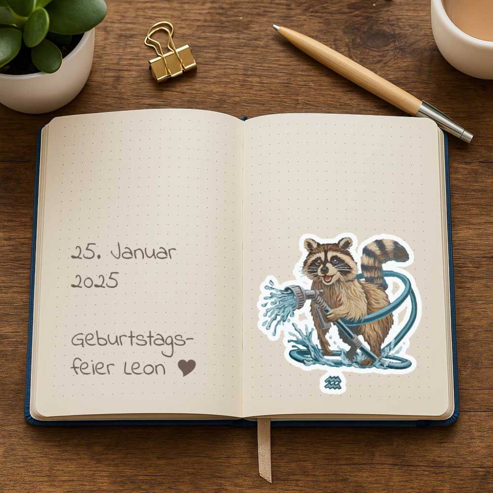 Clipart, Sternzeichen Wassermann, sofortiger Download Bild 3