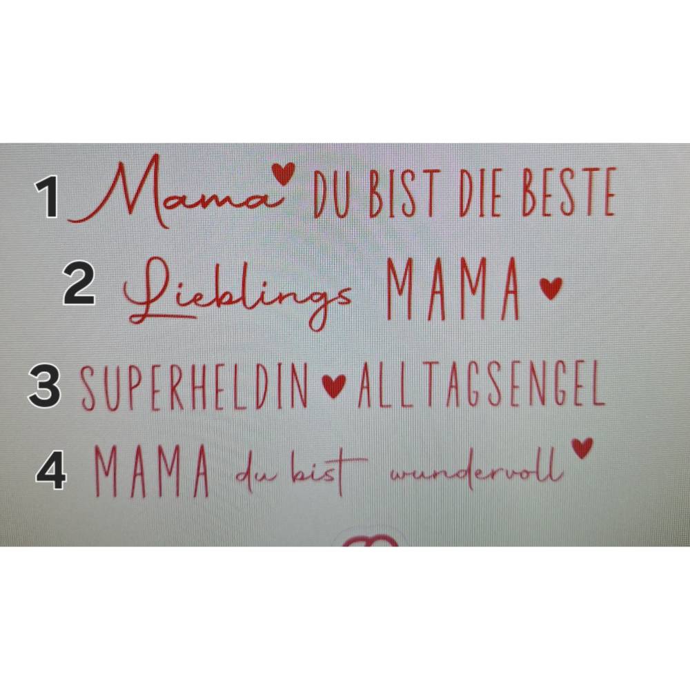 Mama mit Herz – Liebevolle Holzdeko nicht nur für Muttertag Bild 6