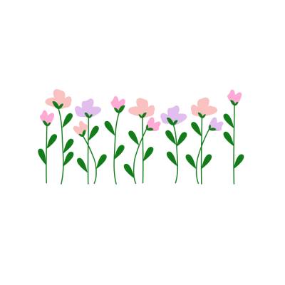 Blume Blümchen Frühling - SVG Download Datei - Plotterdatei - Basteln - DIY - Cricut -  