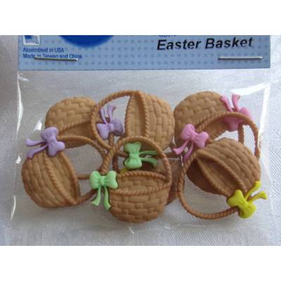 Dress it up Buttons    Körbe  (1 Pck.)   Easter Basket