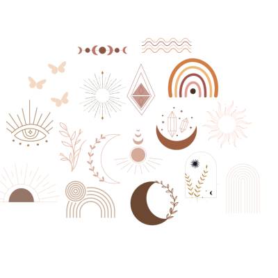 Blumen Line Art Frauen Bundle  - SVG Download Datei - Plotterdatei - Basteln - DIY - Cricut -  