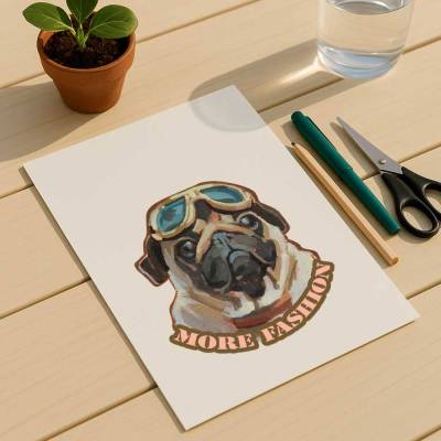 Clipart, Fashion Mops, sofortiger Download