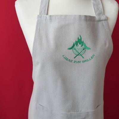 Personalisierte Kochschürze – Bestickte Backschürze & Grillschürze auf Wunsch mit Namen, verstellbar, Geschenkidee
Artikelnr.S 164