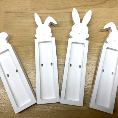 Hasen Sticks für Geldgeschenke oder Süßwaren