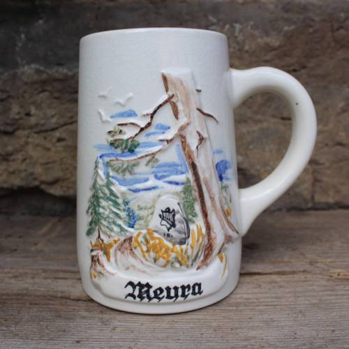 Bierkrug Meura Thüringen 70er 80er Jahre DDR