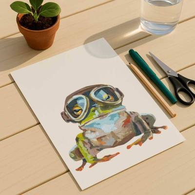 Clipart, Frosch, sofortiger Download