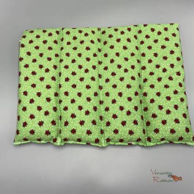 Wärmekissen mit 4 Kammern – Rapssamen, für Wärme- & Kältetherapie