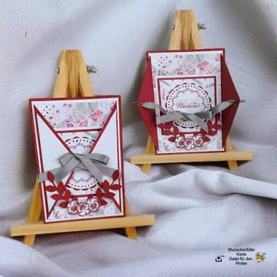 Plotterdatei Wunscherfüller Karte – SVG, DXF, Cricut & Brother | Kreativ Plotten