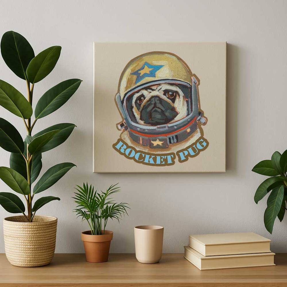 Clipart, Rocket Mops, sofortiger Download Bild 3
