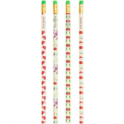 Bleistift-Set Shrooom Big Reds 4-teilig