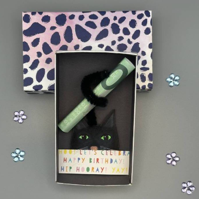 Happy Birthday Katze Geschenkbox