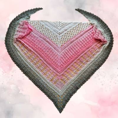 Kostenlose Häkelanleitung Dreieckstuch Lucky 5K – Schritt für Schritt zum einzigartigen Tuch