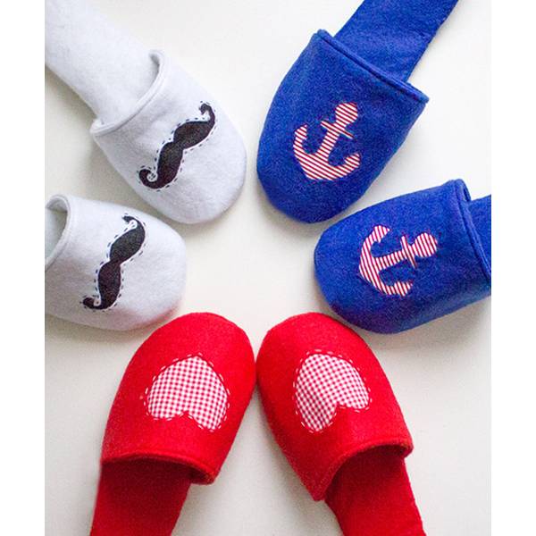 Pantoffeln Hausschuhe Puschen Gr. 35-45 Bild 1