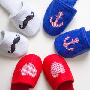 Pantoffeln Hausschuhe Puschen Gr. 35-45