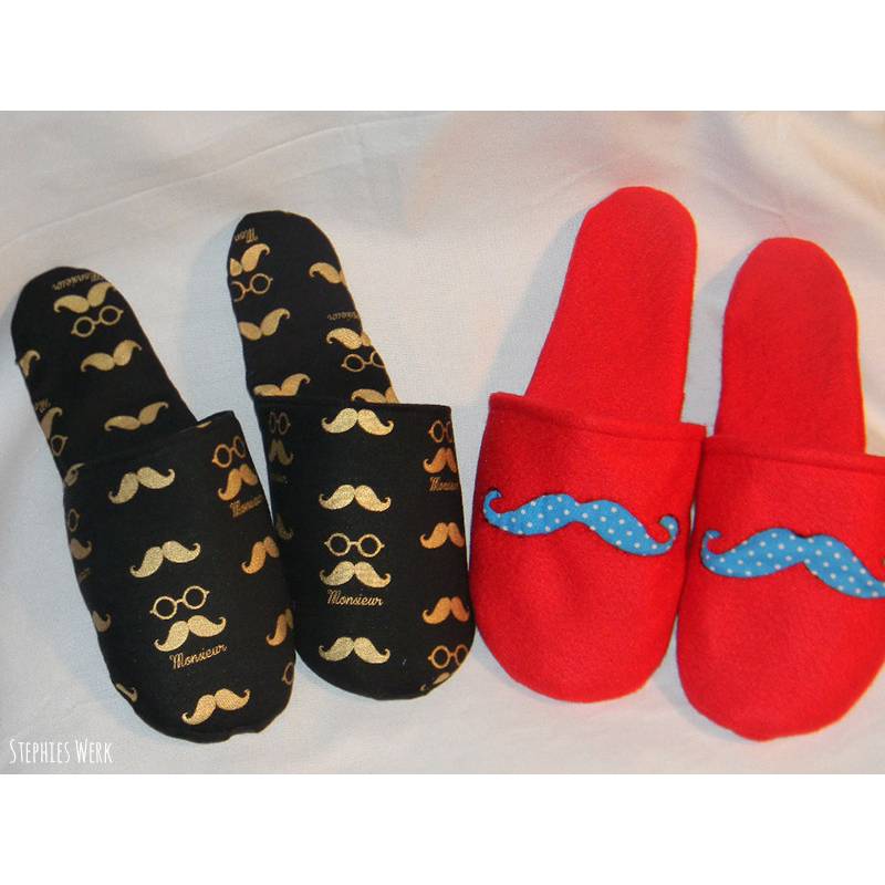 Pantoffeln Hausschuhe Puschen Gr. 35-45 Bild 2