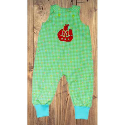 Baby Latzhhose Piratenschiff Gr. 74