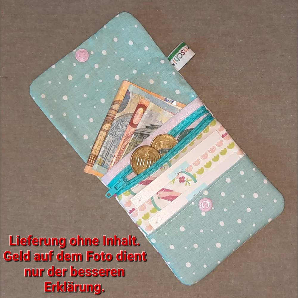 Kleiner Geldbeutel oder Brustbeutel, Geldbörse für Kinder Bild 2