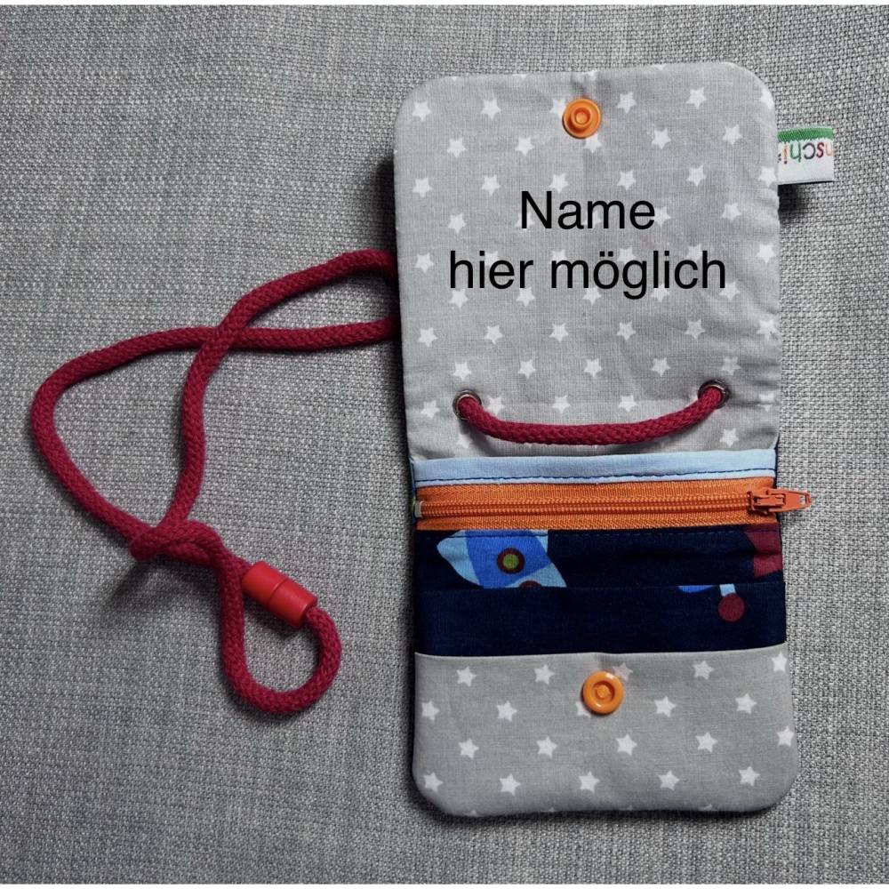 Kleiner Geldbeutel oder Brustbeutel, Geldbörse für Kinder Bild 5