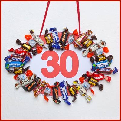 30 Schild zum Geburtstag