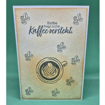 Geburtstagskarte Kaffee / Kaffeemotiv Karte / Grußkarte Kaffeeliebhaber / Karte Kaffee Spruch / Kaffee Geschenkidee