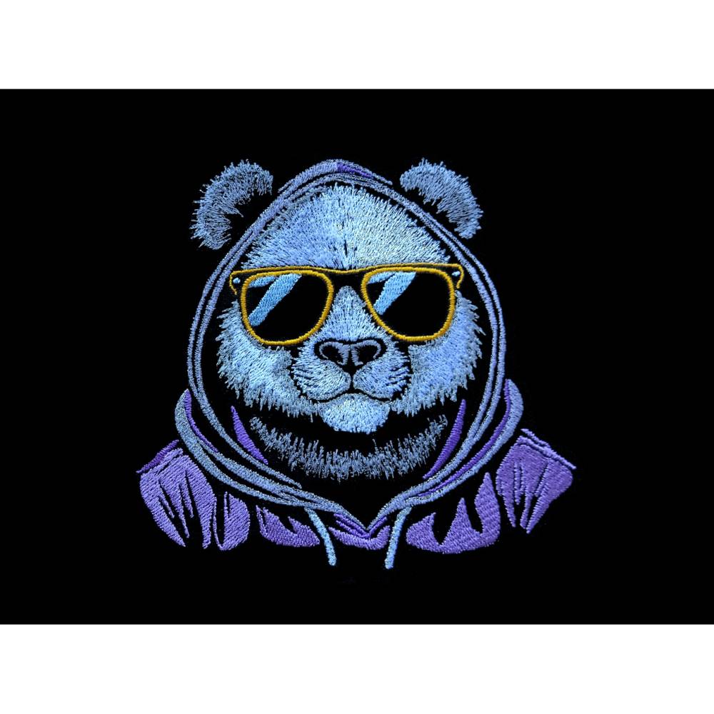 Panda cool Color Lichteffekt 24-26*15-16cm, JEF 20*17cm Bild 1