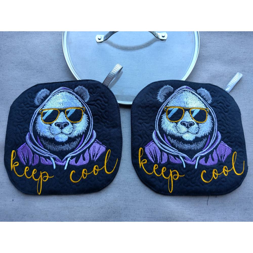 Panda cool Color Lichteffekt 24-26*15-16cm, JEF 20*17cm Bild 3