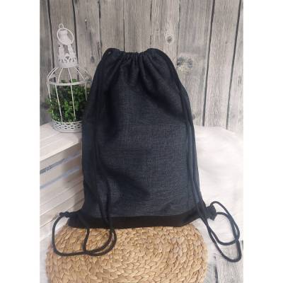 Turnbeutel L (Farbbeispiel navy), Sporttasche aus Polstercanvas, in 36 verschiedenen Farben